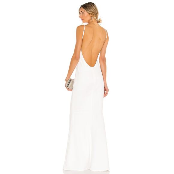 Katie May Bambina Gown Open Back Classy Classic Bridal Wedding Formal Prom Small - Picture 3 of 10